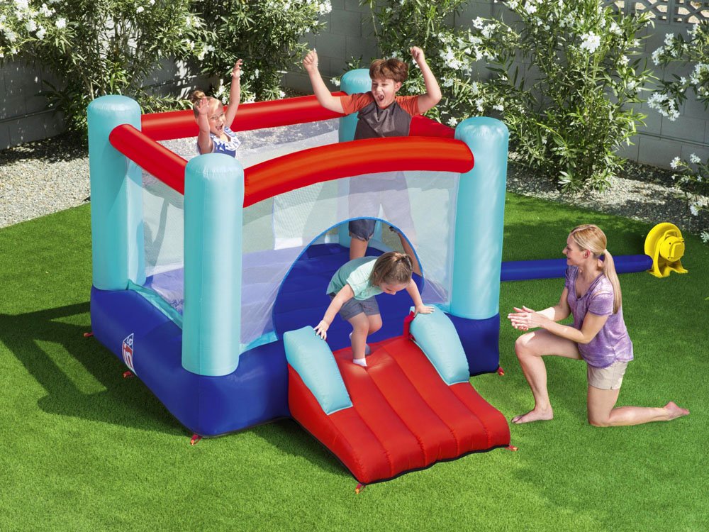 Bestway 53310 Nafukovací skákací hrad se skluzavkou Spring 2,5 x 2,1 x 1,52 m 1